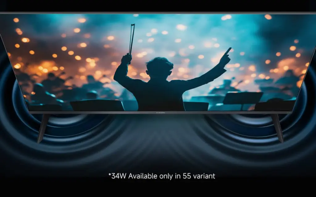 Xiaomi 4K QLED TV FX Pro Series 2025 Sound Quality
